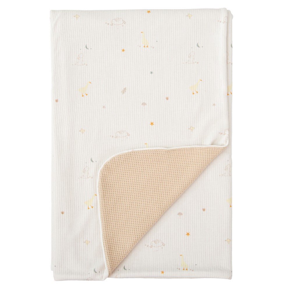 Mantita bebé reversible Happy Forest - Nanetes